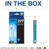 imageEpson 277 Claria Photo HD Ink Standard Capacity Magenta Cartridge T277320 Works with Expression Photo XP850 XP860 XP950 XP960 XP970Cyan