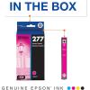 imageEpson 277 Claria Photo HD Ink Standard Capacity Magenta Cartridge T277320 Works with Expression Photo XP850 XP860 XP950 XP960 XP970Magenta