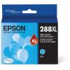 imageEpson 288 DURABrite Ultra Ink High Capacity Black ampamp Standard Color Cartridge Combo Pack T288XLBCS 288 DURABrite Ultra Ink High Capacity Cyan Cartridge T288XL220S4 Color Ink  Cyan Ink