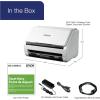 imageEpson DS575W II Wireless Color Duplex Document Scanner for PC and Mac with 50Page Auto Document Feeder ADF Twain and ISIS Drivers Epson Smart Panel Mobile AppScanner