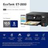 imageEpson EcoTank ET2850 Wireless Color AllinOne CartridgeFree Supertank Printer with Scan Copy and Auto 2sided Printing  White RenewedBlack