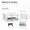 imageEpson EcoTank ET3830 Wireless Color AllinOne CartridgeFree Supertank Printer with Scan Copy Auto 2Sided Printing and Ethernet  The Perfect Printer Productive FamiliesWhitePrinter