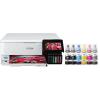 imageEpson EcoTank ET3843 Wireless Color AllinOne CartridgeFree Supertank Printer with Scanner Copier ADF and Ethernetfor The Ultimate Home Office WhiteET3850