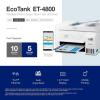 imageEpson EcoTank ET4800 Wireless AllinOne CartridgeFree Supertank Printer with Scanner Copier Fax ADF and Ethernet  Idealfor Your Home Office WhiteWhite