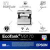 imageEpson EcoTank ETM3170 Wireless Monochrome AllinOne Supertank Printer with ADF Fax and Ethernet PLUS 2 Years of Unlimited Ink White