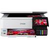 imageEpson EcoTank Photo ET8500 Wireless Color AllinOne Supertank Printer with Scanner Copier Ethernet and 43inch Color Touchscreen White Large