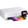 imageEpson EcoTank Photo ET8550 Wireless WideFormat AllinOne Supertank Printer with Scanner Copier Ethernet and 43inch Color Touchscreen Large White
