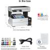 imageEpson EcoTank Pro ET5170 Wireless Color AllinOne Supertank Printer with Scanner Copier Fax Plus Auto Document Feeder White LargeET5170