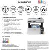imageEpson EcoTank Pro ET5170 Wireless Color AllinOne Supertank Printer with Scanner Copier Fax Plus Auto Document Feeder White LargeET5180 Renewed