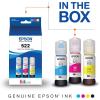 imageEpson EcoTank Pro ET5880 Wireless Color AllinOne Supertank Printer with Scanner Copier Fax Ethernet and PCLPostscript WhiteET5850  Combo Pack