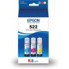 imageEpson EcoTank Pro ET5880 Wireless Color AllinOne Supertank Printer with Scanner Copier Fax Ethernet and PCLPostscript WhiteET5850  Combo Pack