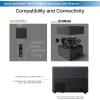 imageEpson EpiqVision Mini EF11 Laser Projector 3LCD Portable Full HD 1080p 1000 lumens Color Brightness and White Brightness Compatible with Roku FireTV Chromecast Playstation Xbox RenewedEF12  Renewed