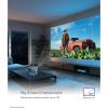 imageEpson EpiqVision Mini EF22 Portable Smart Laser Projector Bright 1000 Lumens FHD 1080p HDR 3Chip 3LCD Google TV Netflix Swivel Stand Stereo Speakers Outdoor BackyardHome Theater  BlueDiamond White
