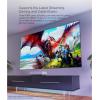 imageEpson EpiqVision Ultra LS800 Ultra Short Throw 3Chip 3LCD Smart Streaming Laser Projector 4000 Lumens 4K PROUHD HDR 150quot Class Android TV 21ch Yamaha Builtin Speakers  White Renewed
