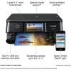 imageEpson Expression Photo XP8700 Wireless AllinOne Printer with Builtin Scanner and Copier and 43quot Color Touchscreen Black