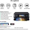 imageEpson Expression Photo XP8700 Wireless AllinOne Printer with Builtin Scanner and Copier and 43quot Color Touchscreen Black