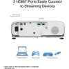 imageEpson Home Cinema 980 3Chip 3LCD 1080p Projector 4000 Lumens Color and White Brightness StreamingGamingHome Theater BuiltIn Speaker Auto Picture Skew 160001 Contrast 2 HDMI PortsNew Model