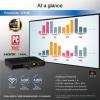 imageEpson PowerLite 1781W WXGA 3200 lumens color brightness color light output 3200 lumens white brightness wireless 3LCD Portable Projector  BlackPowerLite 1781W