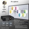 imageEpson Pro EX11000 3Chip 3LCD Full HD 1080p Wireless Laser Projector 4600 Lumens ColorWhite Brightness Miracast 2 HDMI Ports USB Power for Streaming Builtin 16W Speaker