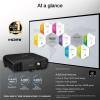 imageEpson Pro EX9270 Wireless 1080p 3LCD Projector 4100 Lumens Color and White Brightness Apple AirPlay Miracast Stream from Phone and Laptop 2 HDMI Ports 16x Optical Zoom BuiltIn SpeakerOld Model