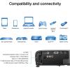 imageEpson Pro EX9270 Wireless 1080p 3LCD Projector 4100 Lumens Color and White Brightness Apple AirPlay Miracast Stream from Phone and Laptop 2 HDMI Ports 16x Optical Zoom BuiltIn SpeakerOld Model
