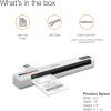 imageEpson RapidReceipt RR60 Mobile Color Receipt ampamp Document Scanner with ScanSmart AI PRO Receipt Management ampamp PDF Software for PC ampamp MacRR60  New