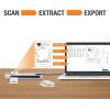imageEpson RapidReceipt RR60 Mobile Color Receipt ampamp Document Scanner with ScanSmart AI PRO Receipt Management ampamp PDF Software for PC ampamp MacRR60  Renewed