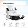imageEpson RapidReceipt RR600W Wireless Desktop Color 2Sided Receipt ampamp Document Scanner with ScanSmart AI PRO Receipt Management ampamp PDF Software for PC ampamp Mac Touchscreen ampamp 100Page Auto Document Feeder