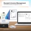 imageEpson RapidReceipt RR600W Wireless Desktop Color 2Sided Receipt ampamp Document Scanner with ScanSmart AI PRO Receipt Management ampamp PDF Software for PC ampamp Mac Touchscreen ampamp 100Page Auto Document Feeder