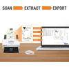 imageEpson RapidReceipt RR600W Wireless Desktop Color Duplex Receipt and Document Scanner with Receipt Management Software Touchscreen and Auto Document Feeder Full 1Year Limited Warranty Renewed