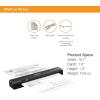 imageEpson RapidReceipt RR70W Wireless Mobile Color Receipt ampamp Document Scanner with ScanSmart AI PRO Receipt Management ampamp PDF Software for PC ampamp Mac RenewedES65WR  New