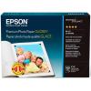 imageEpson S041727 Premium Photo Paper 68 lbs HighGloss 4 x 6 Pack of 100 SheetsWhite4x6 Inches