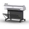 imageEpson SureColor T2170 24Inch Desktop Wireless Poster CAD Plotter Printer  PrecisionCore Printhead  AllPigment Durable InksEpson T5170M 36 Printer w Scanner