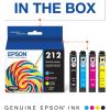 imageEpson T212 Claria Standard Capacity Cartridge Ink  Black and Color Combo Pack ampamp T212 Claria Standard Capacity Cartridge Ink  Color Combo PackBlack and color Ink  Color Ink