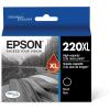 imageEpson T220120BCS DURABrite Ultra Black ampamp Color Combo Pack Standard Capacity Cartridge Ink Black and Color Combo Pack ampamp T220XL120S DURA Ultra Black High Capacity Cartridge Ink