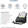 imageEpson Workforce ES400 II Color Duplex Desktop Document Scanner for PC and Mac with Auto Document Feeder ADF and Image Adjustment Tools ES400 II