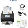 imageEpson Workforce ES580W Wireless Color Duplex Desktop Document Scanner for PC and Mac with 100sheet Auto Document Feeder ADF and Intuitive 43quot Touchscreen Full 1Year Limited Warranty Renewed