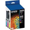 imageEpson Workforce Pro WF4830 Wireless AllinOne Printer with Auto 2Sided Print Copy Scan and Fax 50Page ADF 500sheet Paper Capacity and 43quot Color Touchscreen Works with Alexa Black LargeWF4820  Combo Pack