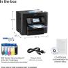 imageEpson Workforce Pro WF4830 Wireless AllinOne Printer with Auto 2Sided Print Copy Scan and Fax 50Page ADF 500sheet Paper Capacity and 43quot Color Touchscreen Works with Alexa Black LargeWF4830