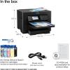 imageEpson Workforce Pro WF7820 Wireless AllinOne WideFormat Printer with Auto 2Sided Print 13quot x 19quot Copy Scan ampamp Fax 50Page ADF 250sheet Paper Capacity Works with Alexa Large BlackWF7840