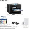 imageEpson Workforce Pro WF7820 Wireless AllinOne WideFormat Printer with Auto 2Sided Print 13quot x 19quot Copy Scan ampamp Fax 50Page ADF 250sheet Paper Capacity Works with Alexa Large BlackWF7840 Renewed