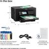imageEpson Workforce Pro WF7820 Wireless AllinOne WideFormat Printer with Auto 2Sided Print 13quot x 19quot Copy Scan ampamp Fax 50Page ADF 250sheet Paper Capacity Works with Alexa Large BlackWF7820