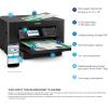imageEpson Workforce Pro WF7820 Wireless AllinOne WideFormat Printer with Auto 2Sided Print 13quot x 19quot Copy Scan ampamp Fax 50Page ADF 250sheet Paper Capacity Works with Alexa Large BlackWF7820 Renewed