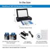 imageEpson Workforce WF110 Wireless Color Mobile PrinterWhite SmallBlackPrinter