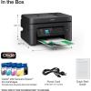 imageEpson Workforce WF2960 Wireless AllinOne Printer with Scan Copy Fax Auto Document Feeder Automatic 2Sided Printing 24quot Touchscreen Display 150Sheet Paper Tray and EthernetBlackPrinter