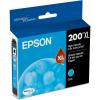 imageEPSON 200 DURABrite Ultra Ink High Capacity Cyan Cartridge T200XL220S Works with WorkForce WF2520 WF2530 WF2540 Expression XP200 XP300 XP310 XP400 XP410Cyan