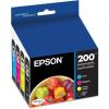 imageEPSON 200 DURABrite Ultra Ink Standard Capacity Black ampamp Color Cartridge Combo Pack T200120BCS Works with WorkForce WF2520 WF2530 WF2540 Expression XP200 XP300 XP310 XP400 XP410Ink