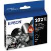imageEPSON 202 Claria Ink High Capacity Yellow Cartridge T202XL420S Works with WorkForce WF2860 Expression XP5100Black