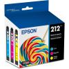 imageEPSON 212 Claria Ink Standard Capacity Color Combo Pack T212520S Works with WorkForce WF2830 WF2850 Expression XP4100 XP4105Ink Cartridge