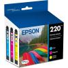 imageEPSON 220 DURABrite Ultra Ink Standard Capacity Color Combo Pack T220520S Works with WorkForce WF2630 WF2650 WF2660 WF2750 WF2760 Expression XP320 XP420 XP424